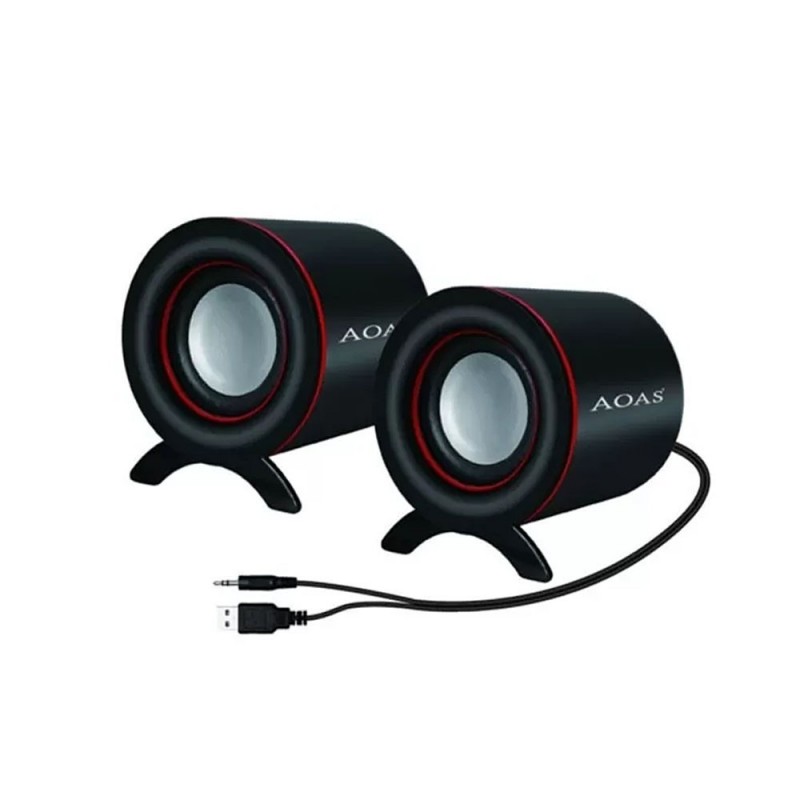 Caixinha Para Computador Dupla 5W P2 / USB