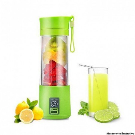 Mini Liquidificador Portátil Recarregável 6 Lâminas
