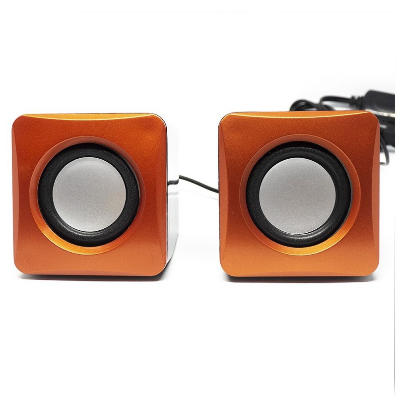 Caixinha Dupla Portátil Computador 2.0 P2 / USB
