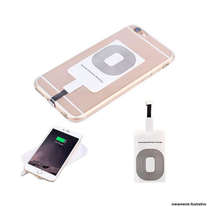 Adaptador Receptor QI Wireless Sem Fio Iphone