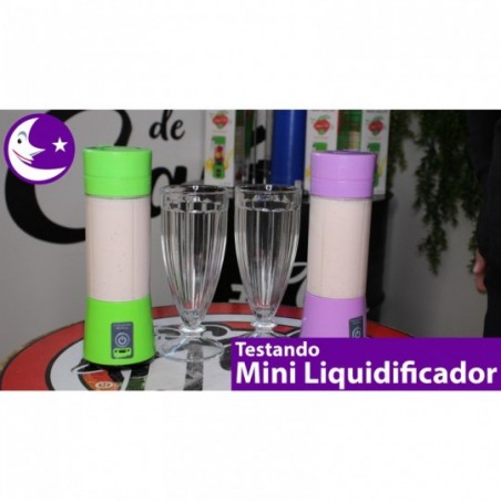 Mini Liquidificador Portátil Recarregável 6 Lâminas