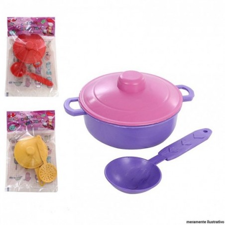 Kit Cozinha Infantil Panelinha E Espátula