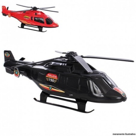Mini Helicóptero Polícia/ Resgate Na Solapa