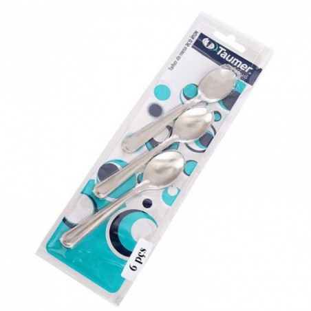 Kit Colher De Café 6 Peças Inox Vênus Taumer