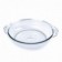 Assadeira Vidro Round Com Aba 2,4 L Vitazza