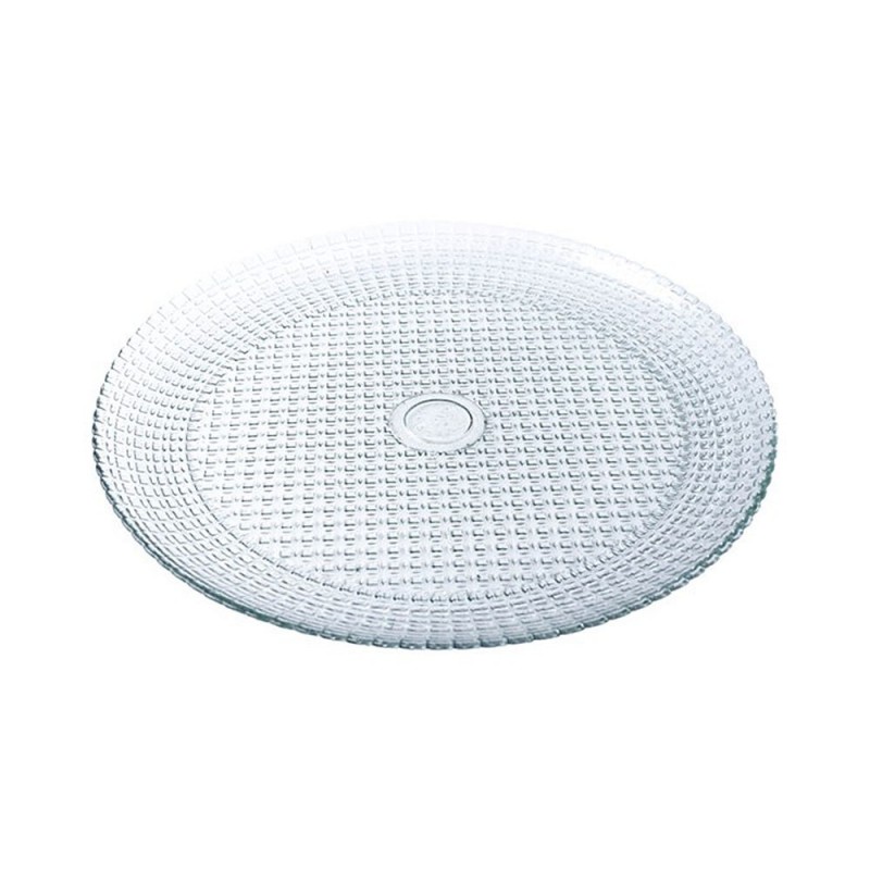 Prato De Vidro Lumare Borda 34 Cm Vitazza