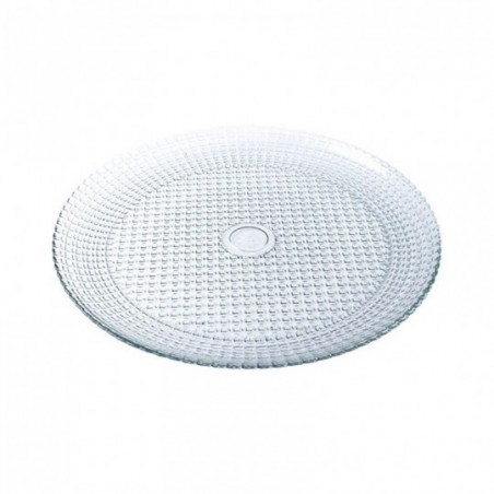 Prato De Vidro Lumare Borda 34 Cm Vitazza