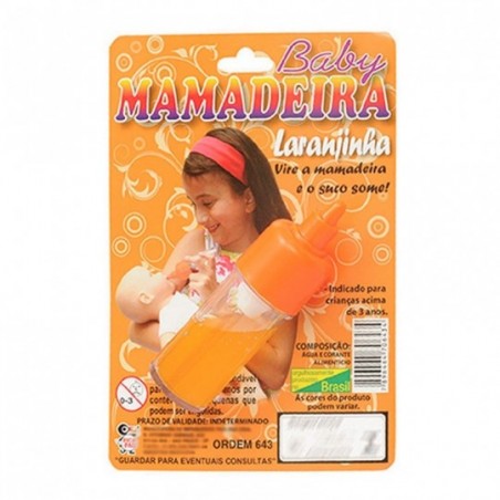 Mamadeira Suquinho Laranja Mágico Infantil