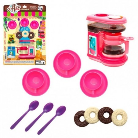 Kit Coffee Shop Com Cafeteira Infantil