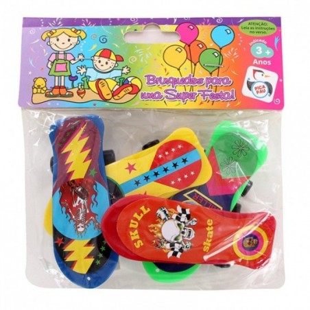 Mini Skate Lembrancinha 4 Peças Infantil