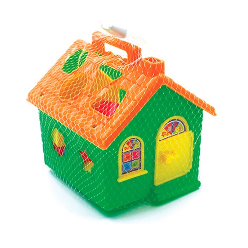Casinha Didática Blocos De Encaixar Infantil