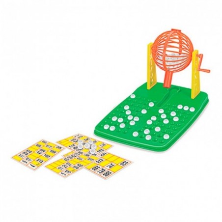 Jogo Bingo Com Globo Giratório E 48 Cartelas