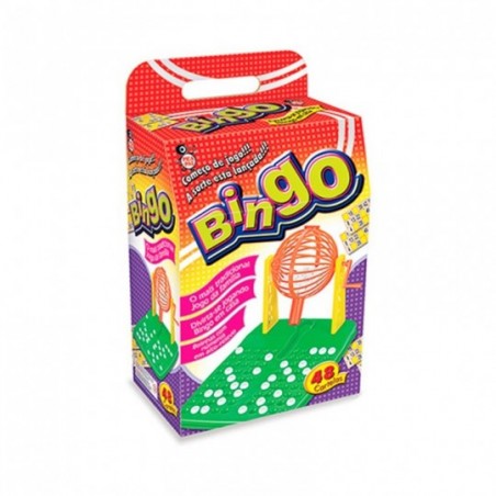 Jogo Bingo Com Globo Giratório E 48 Cartelas