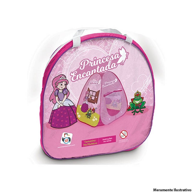 Barraca Infantil Dobrável Princesa Encantada