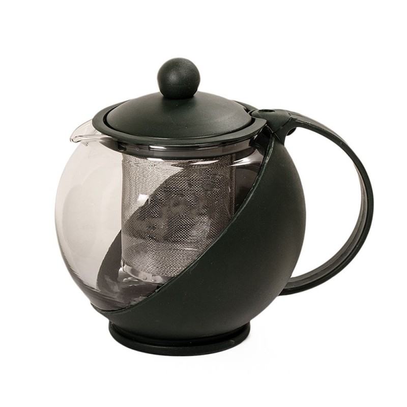 Bule Infusor Chaleira Vidro Coador 750 Ml