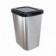 Cesto Lixeira Com Tampa Click Label Inox 9 L
