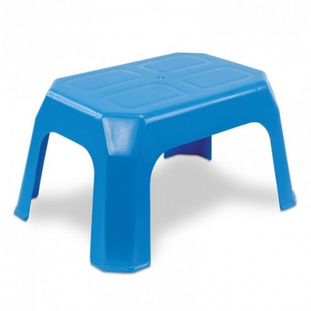 Banqueta Infantil Plástica Meninos Azul 30 Kg