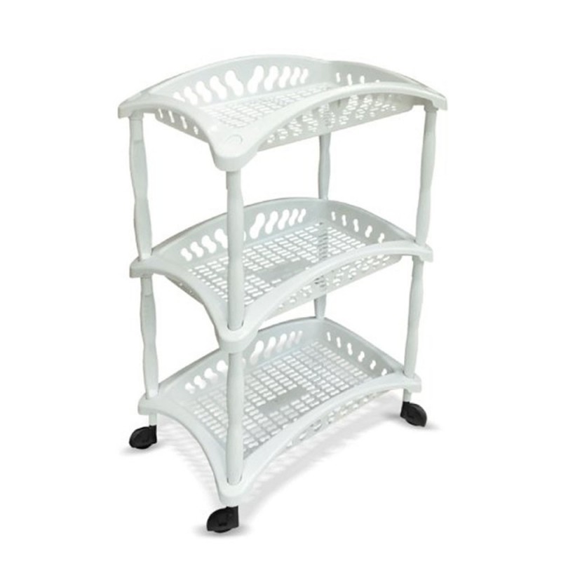 Organizador Vertical Telado Triplo Branco