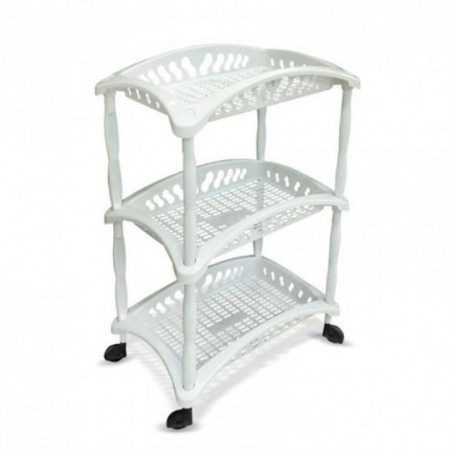 Organizador Vertical Telado Triplo Branco