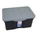 Organizador Multiuso Com Tampa Preto 5 Litros