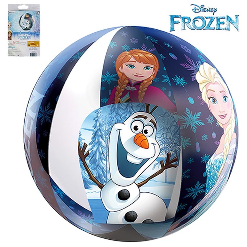 Bola Infantil 3D Praia Inflável 40 Cm Frozen
