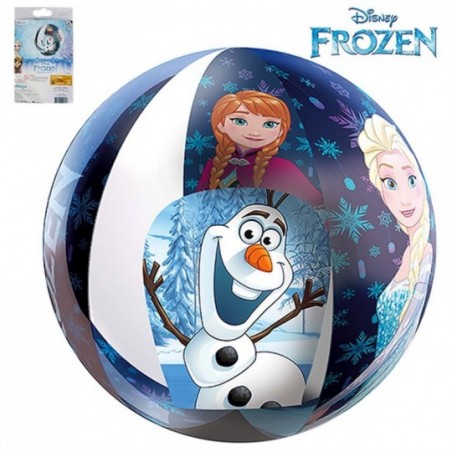 Bola Infantil 3D Praia Inflável 40 Cm Frozen