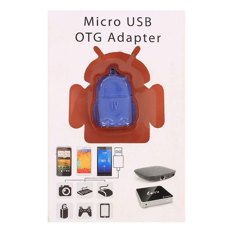 Adaptador Micro USB OTG Para USB Smarthpone Tablet Mouse