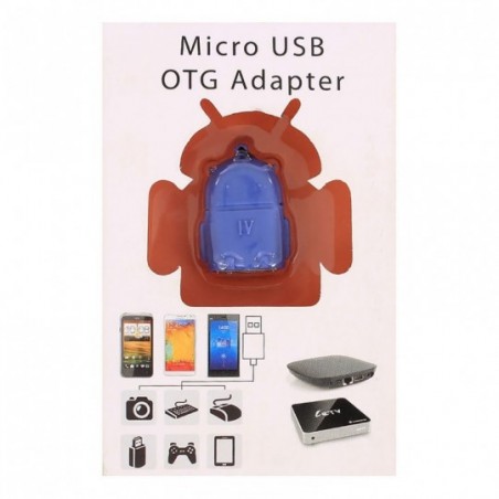 Adaptador Micro USB OTG Para USB Smarthpone Tablet Mouse