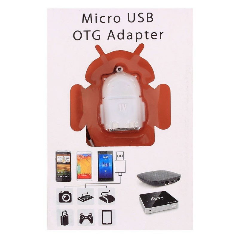 Adaptador Micro USB OTG Para USB Smarthpone Tablet Mouse