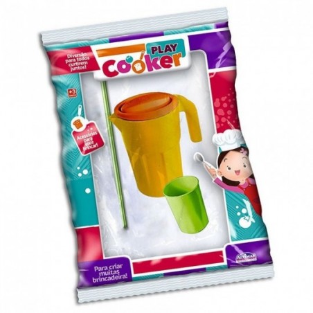 Kit Juice Jarra De Suco +  2 Acessórios De Brinquedo Altimar