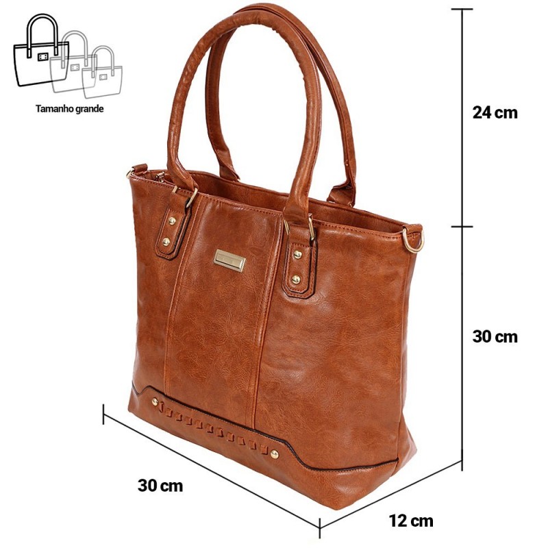 Lançamento Bolsa Feminina Ombro Totem Grande Repartição