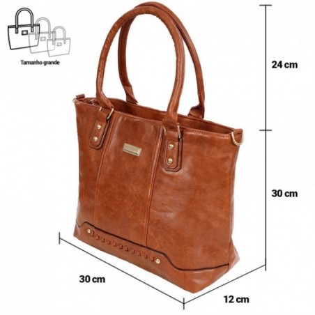 Lançamento Bolsa Feminina Ombro Totem Grande Repartição