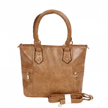 Bolsa Feminina Executiva Média Alto Relevo Bolsos Alça Dupla