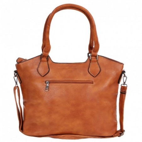 Bolsa Feminina Ombro Grande Tassel Relevo Repartições