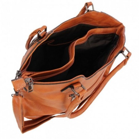 Bolsa Feminina Ombro Grande Tassel Relevo Repartições