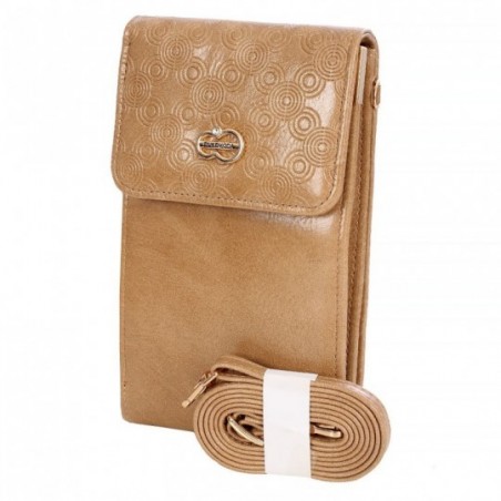 Carteira Feminina Crossbody Grande Porta Celular Botão