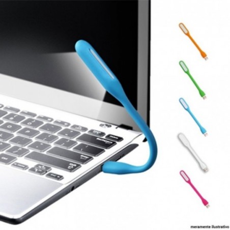 Kit Mini luz Led USB + Ventilador USB Flexível Computador