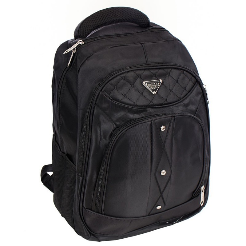 Mochila Feminina Preta Média 2 Repartições Em Promoção