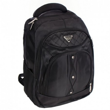 Mochila Feminina Preta Média 2 Repartições Em Promoção