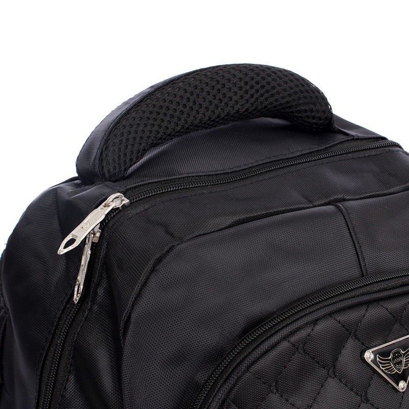 Mochila Feminina Preta Média 2 Repartições Em Promoção