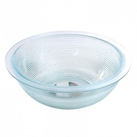 Tigela De Vidro Round Espiral Vitazza 3 Litros