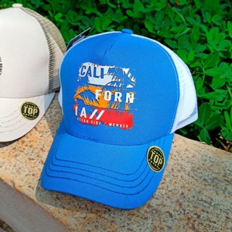 Kit 3 Bonés Masculinos Aba Curva Surf Tela No Atacado