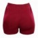 Short Feminino Malha Cós Alto Cores lisas Cordão Bolsos