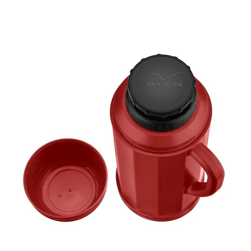 Garrafa Térmica Eureka Vermelho Velvet 750 Ml Invicta
