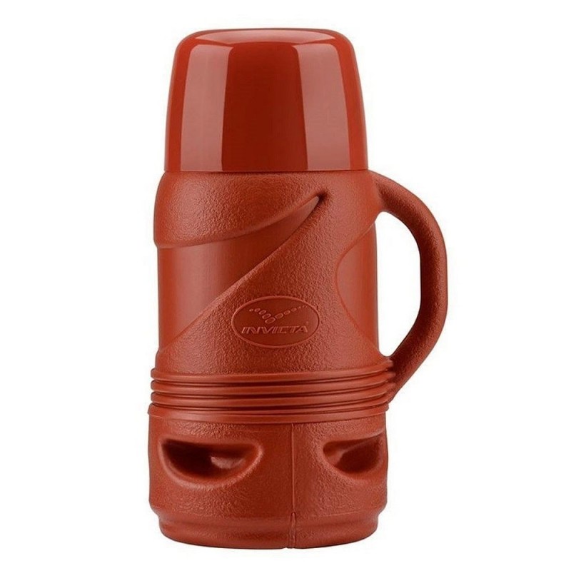 Mini Garrafa Térmica Líder 320 Ml Vermelho Velvet Invicta
