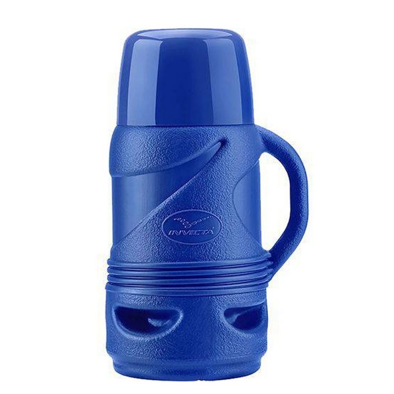 Mini Garrafa Térmica Líder 320 Ml Azul Dosadora Invicta