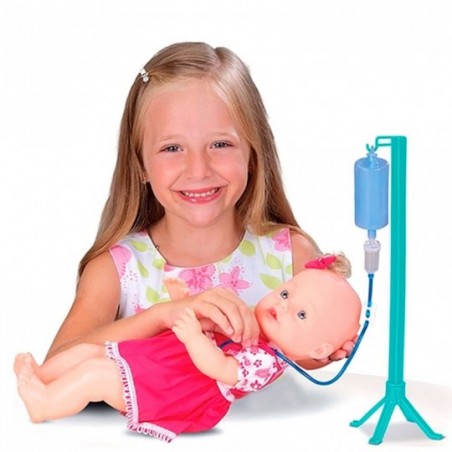 Boneca Analú Sorinho Kit Médico Com 11 Acessórios Sid-nyl