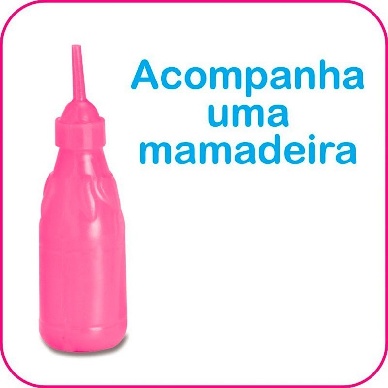 Boneca Infantil Tekinha Mama Faz Xixi Sid-nyl Pronta Entrega