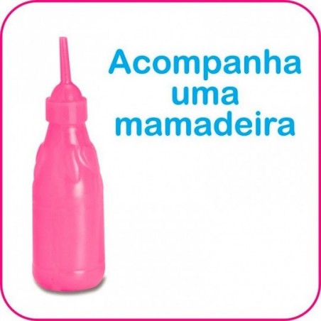 Boneca Infantil Tekinha Mama Faz Xixi Sid-nyl Pronta Entrega