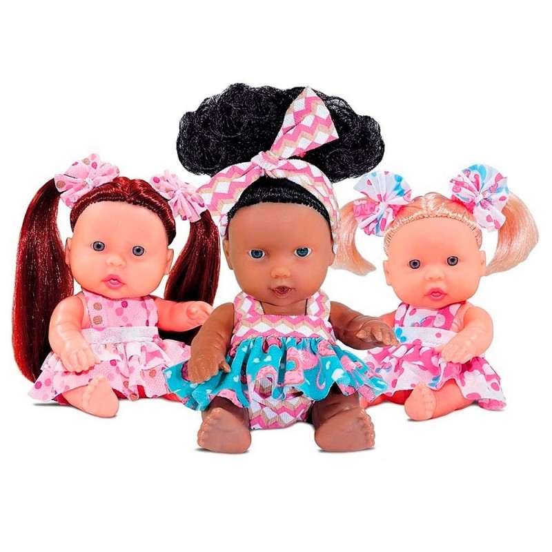 Boneca Infantil Meninas Coleção Pekenekas Estilosas Sid-nyl